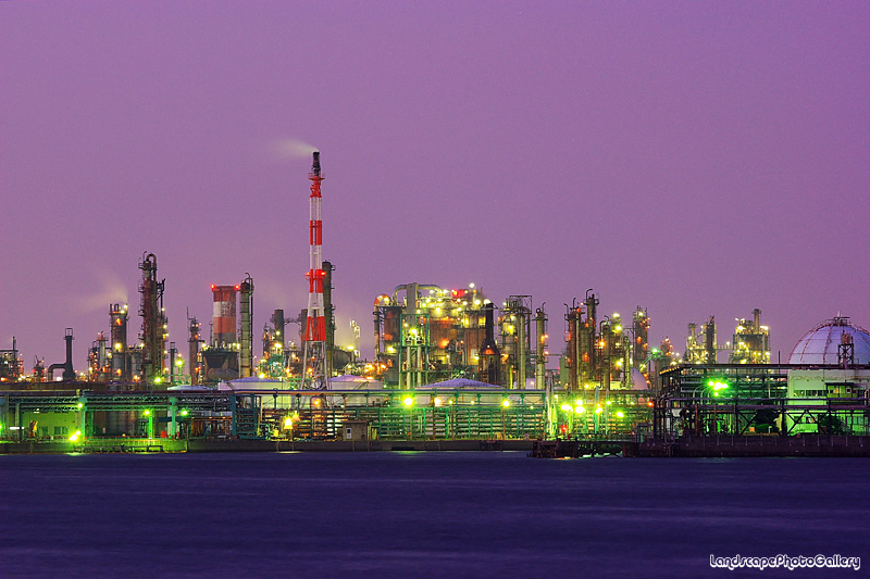川崎港工場夜景（神奈川県川崎市川崎区東扇島