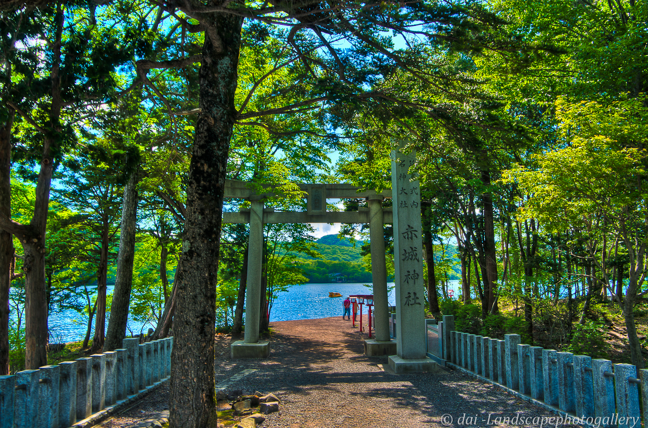 初夏の赤城山 赤城神社にて【HDRi】