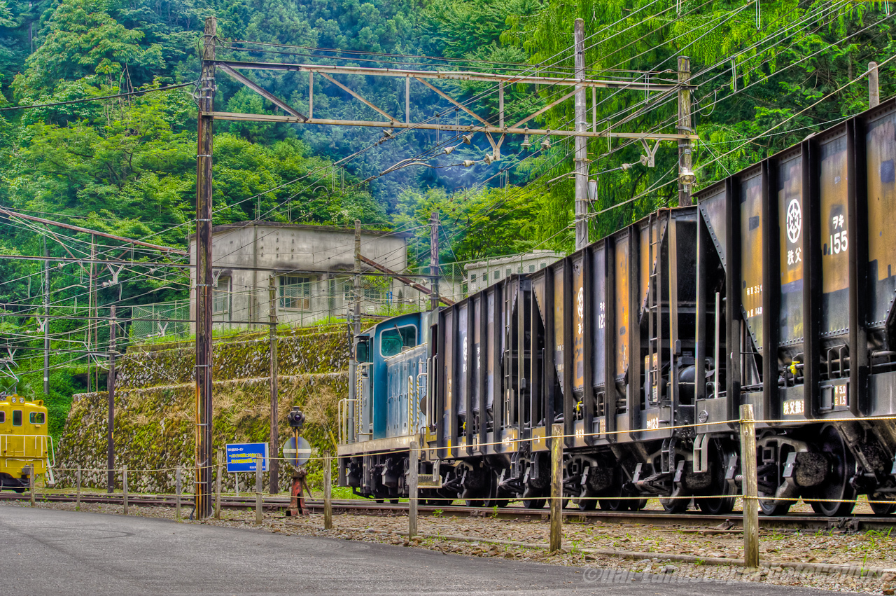 秩父鉄道三輪線 三輪鉱業所風景【HDRi】