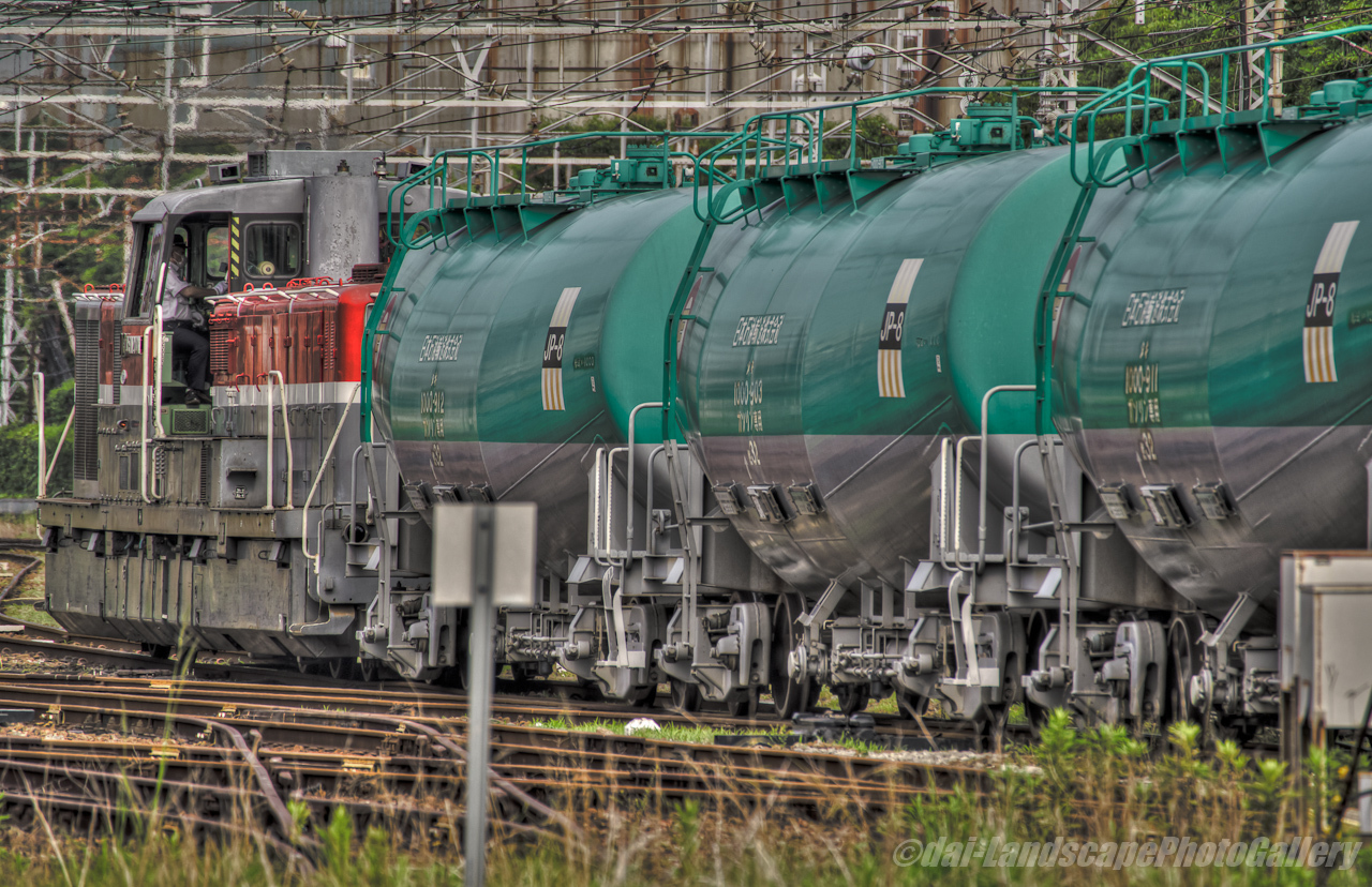 浜川崎貨物列車風景【HDRi】