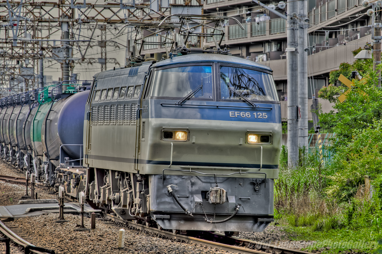 石油専用列車風景【HDRi】