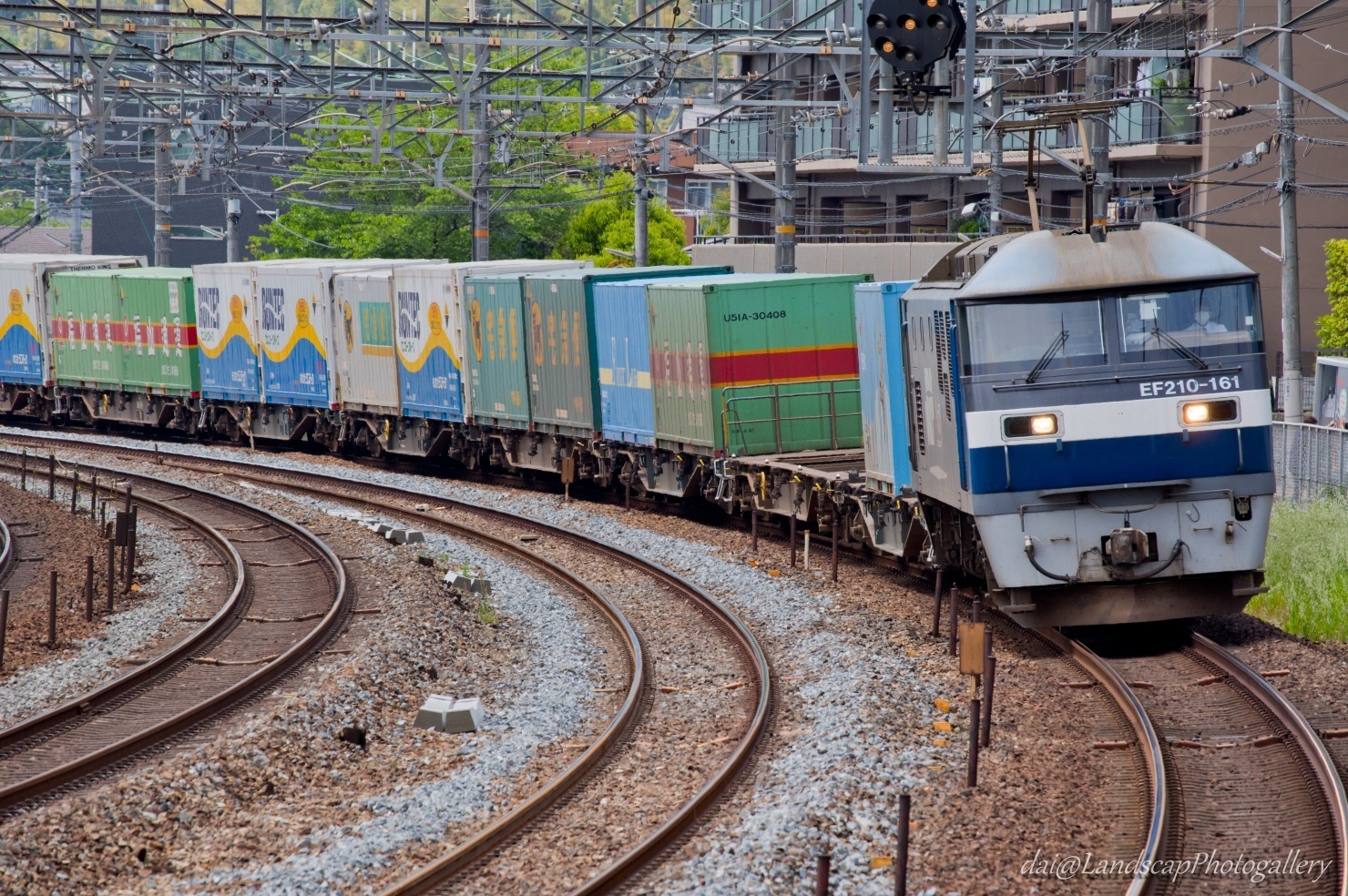 EF210-161 コンテナ列車