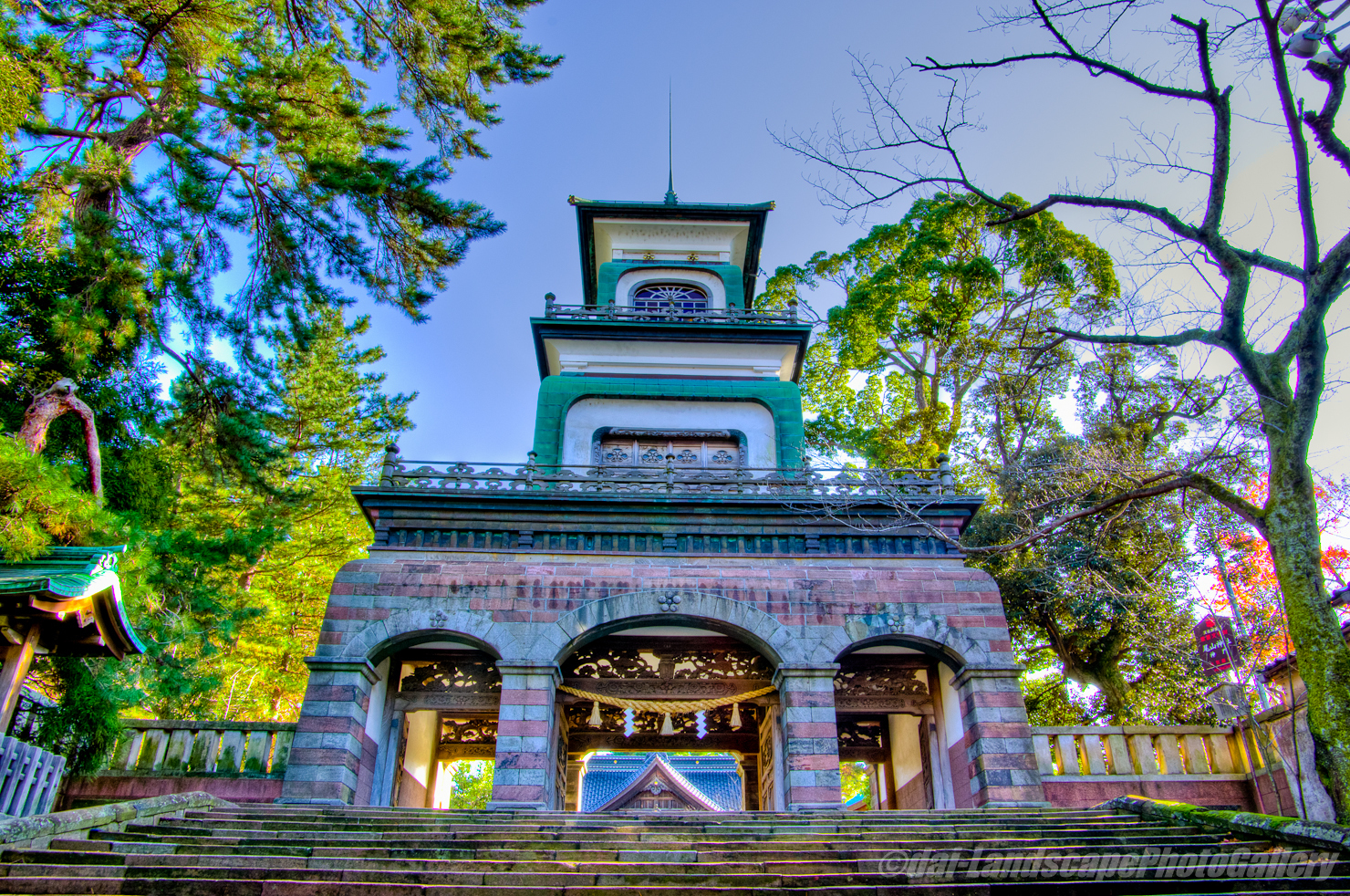 尾山神社【HDRi】