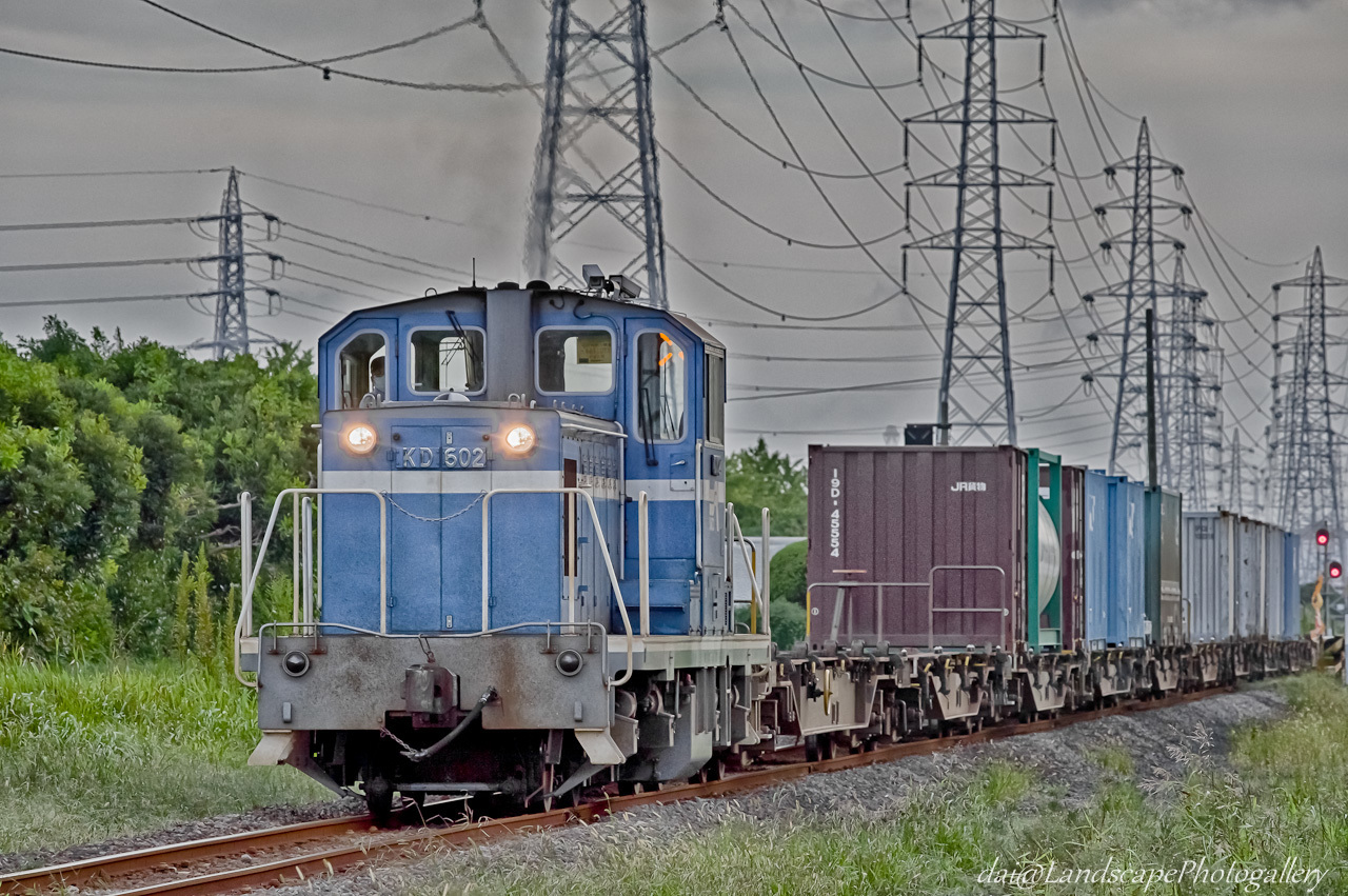 京葉臨海鉄道コンテナ列車【HDRi】