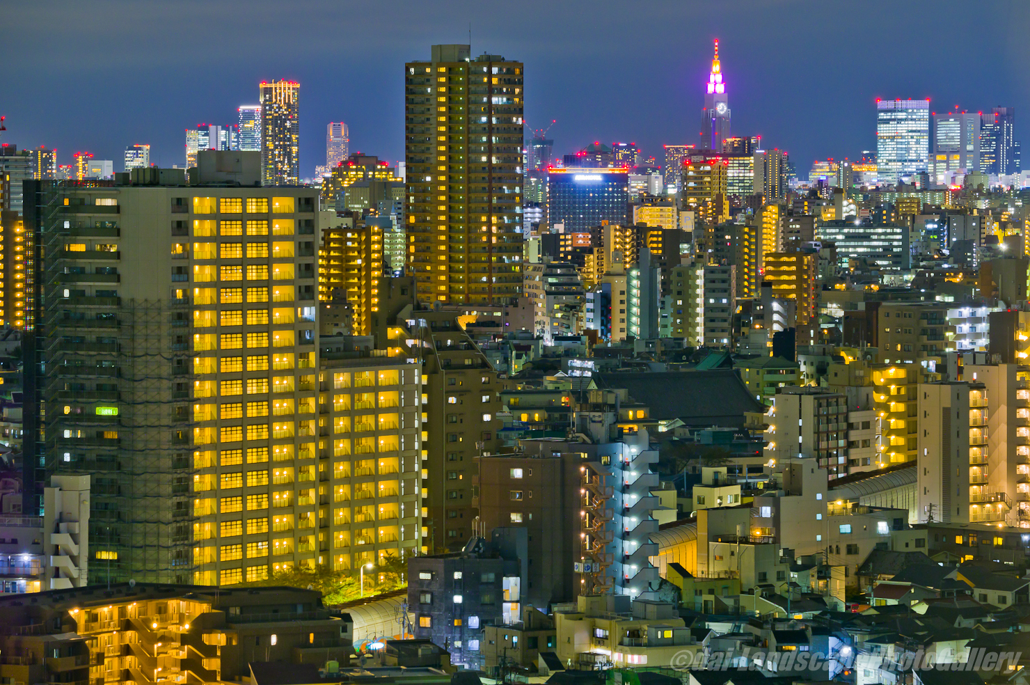 北とぴあの夜景