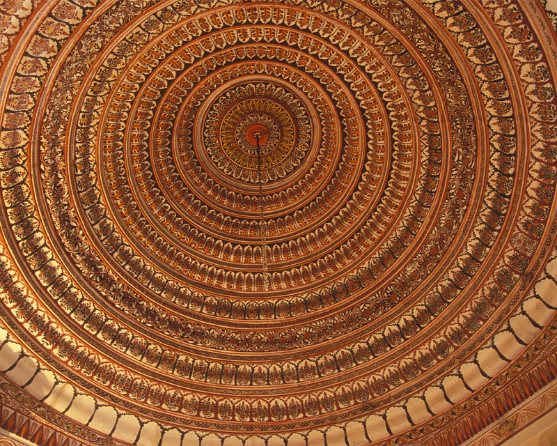 クンバリアー寺院天井