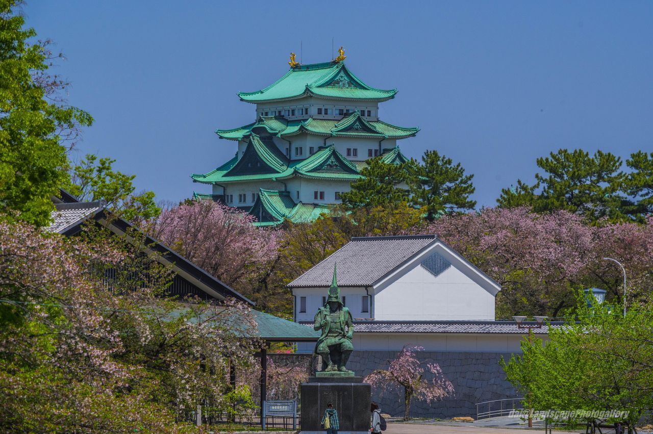 春の名古屋城