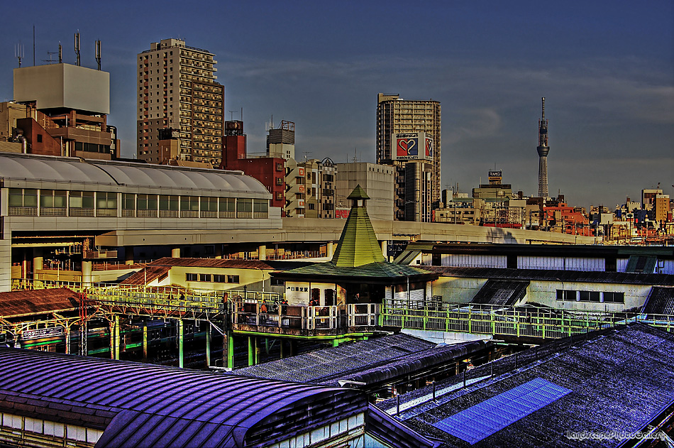 日暮里駅【HDRi】