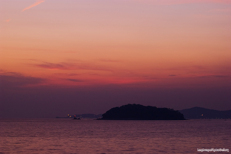 西浦半島夕景2