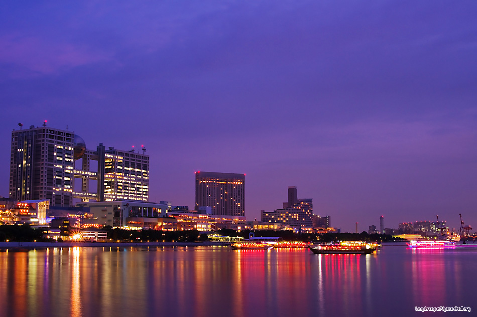 屋形船夜景