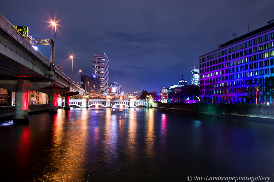 大阪水辺夜景