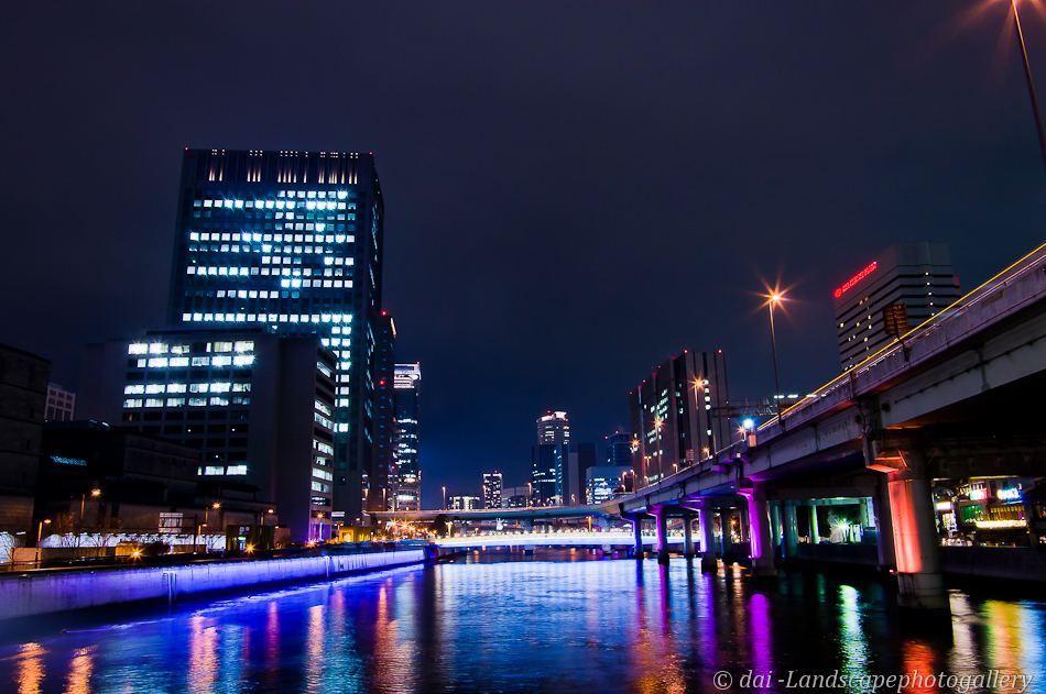 大阪水辺夜景