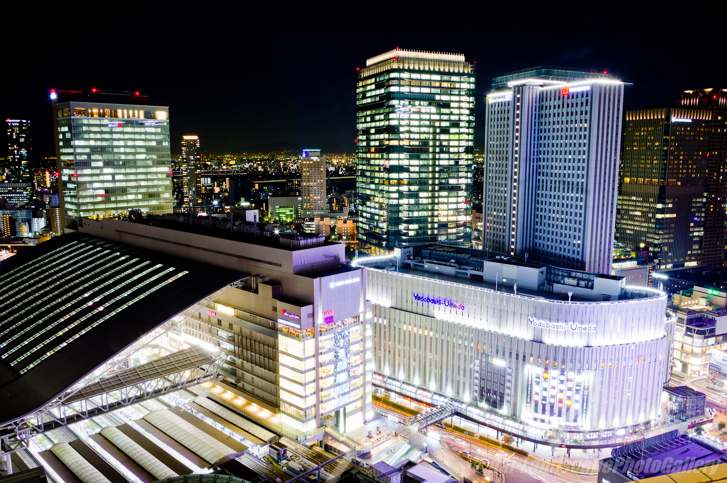 阪急グランドビル展望台夜景