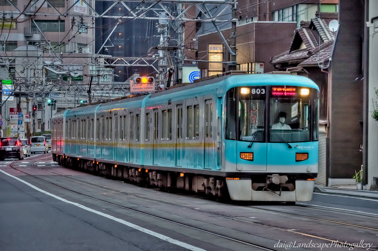 大津市路面電車風景【HDRi】