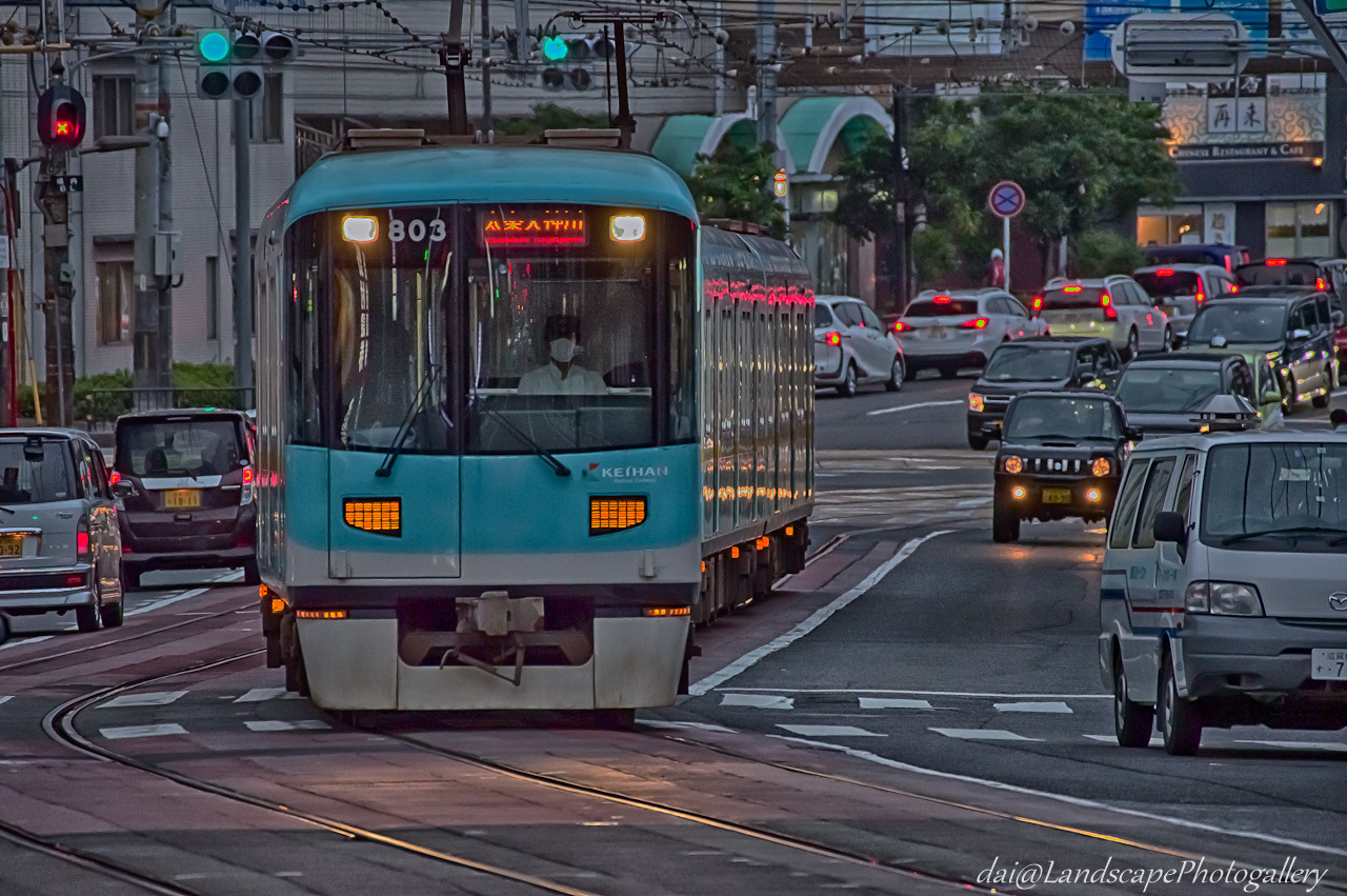京阪 800系旧塗装電車【HDRi】