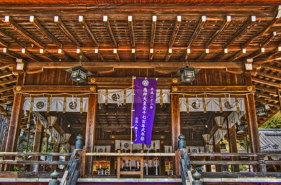 日牟禮八幡宮【HDRi】