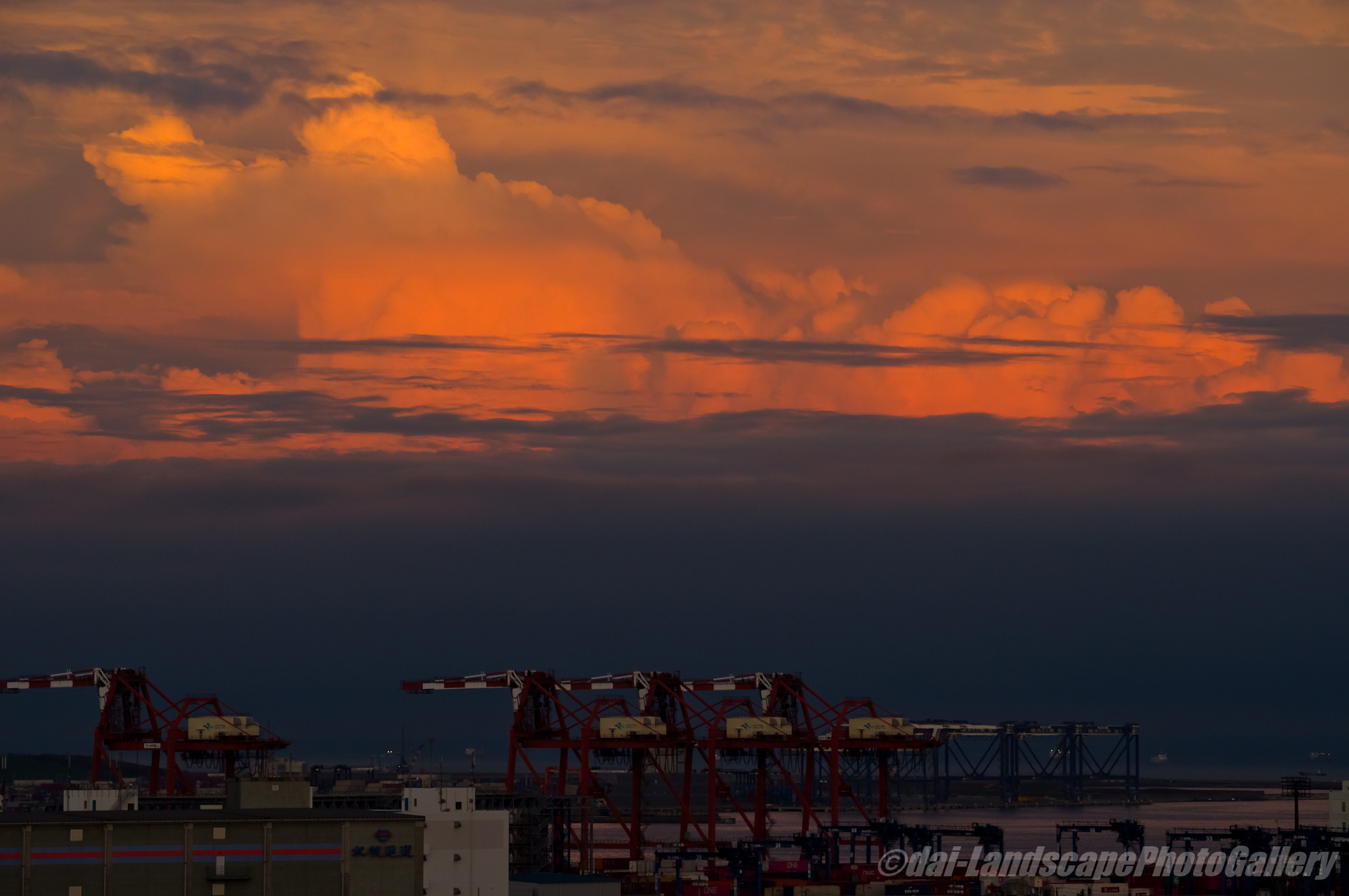 夕焼雲