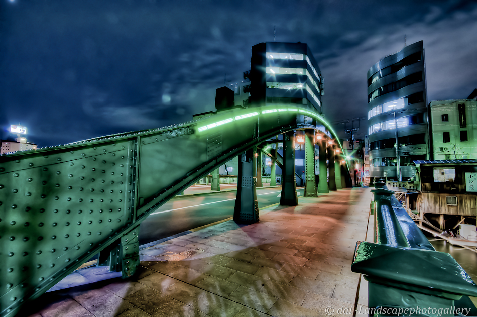 柳橋夜風景【HDRi】