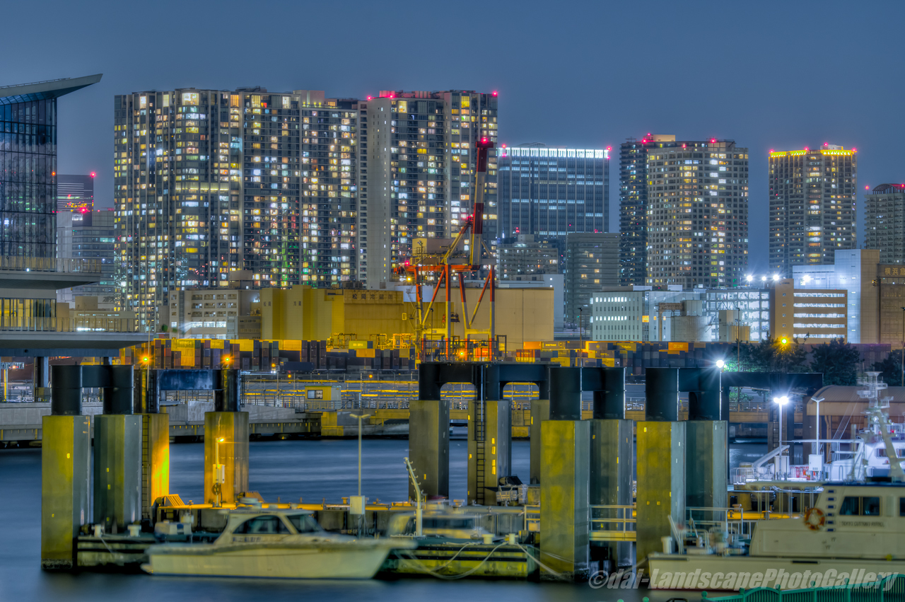 東京港夜景【HDRi】