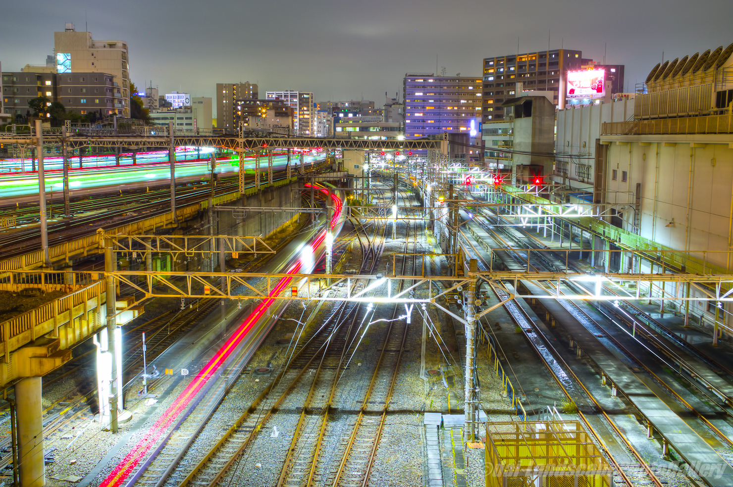 両大師橋夜景【HDRi】