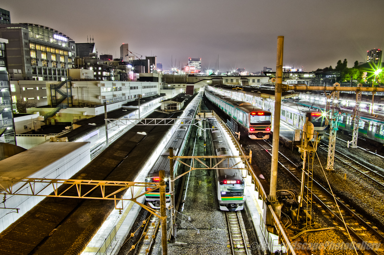 両大師橋夜景【HDRi】